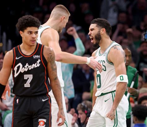 Celtics narrowly avoid embarrassment with OT win over lowly Detroit
